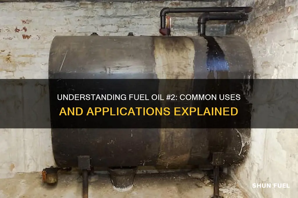 what is 2 fuel oil used for