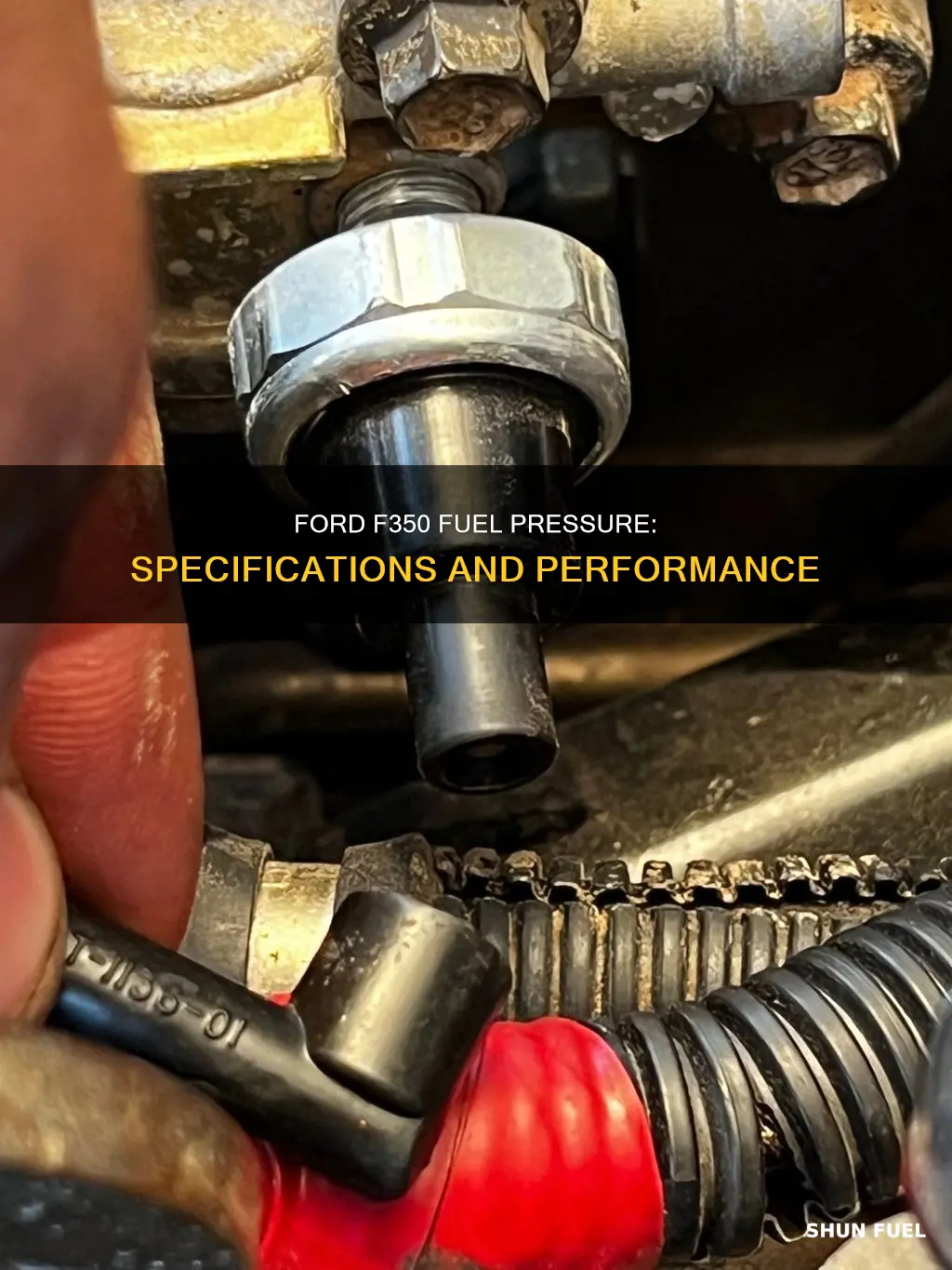 what is 97 f350 fuel pressure specs