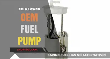 Understanding the 2002 CRV OEM Fuel Pump: Function and Importance