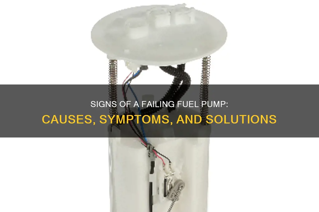 what is a bad fuel pump
