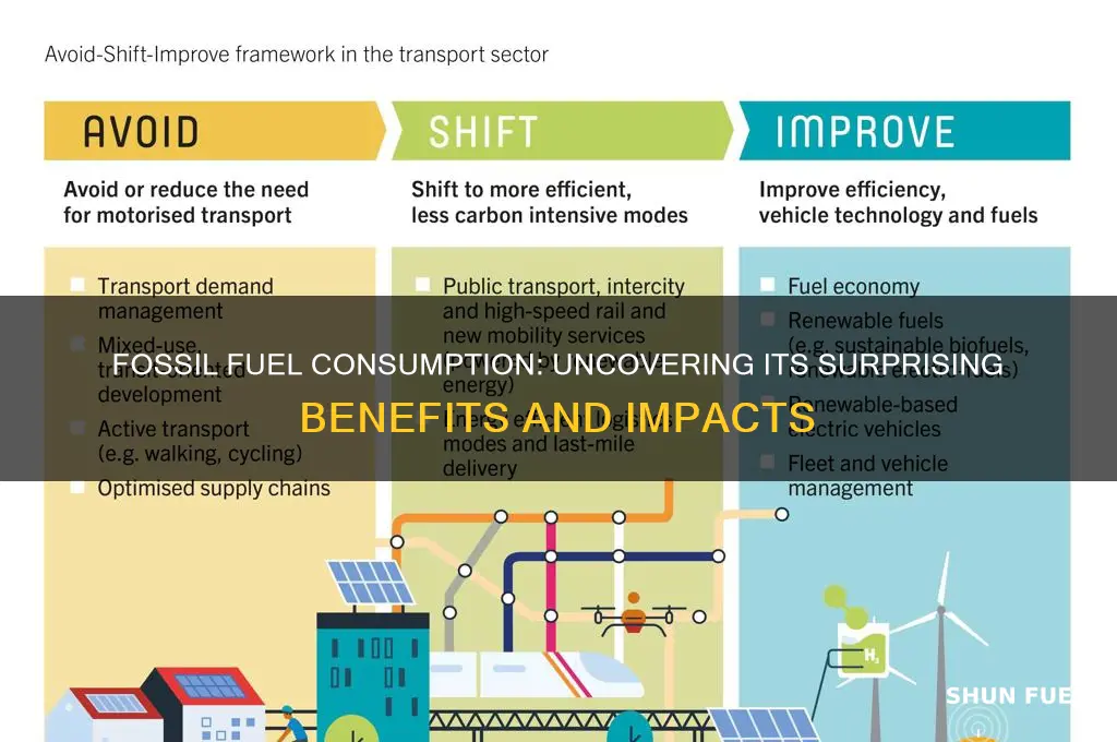 what is a benefit of fossil fuel consumption brainly
