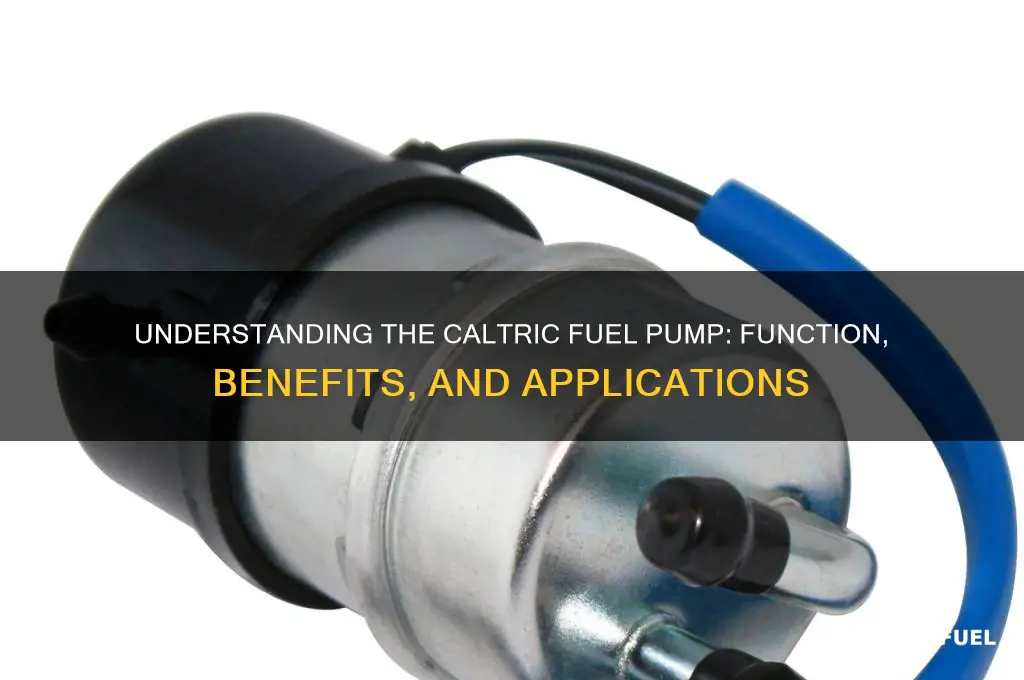 what is a caltric fuel pump