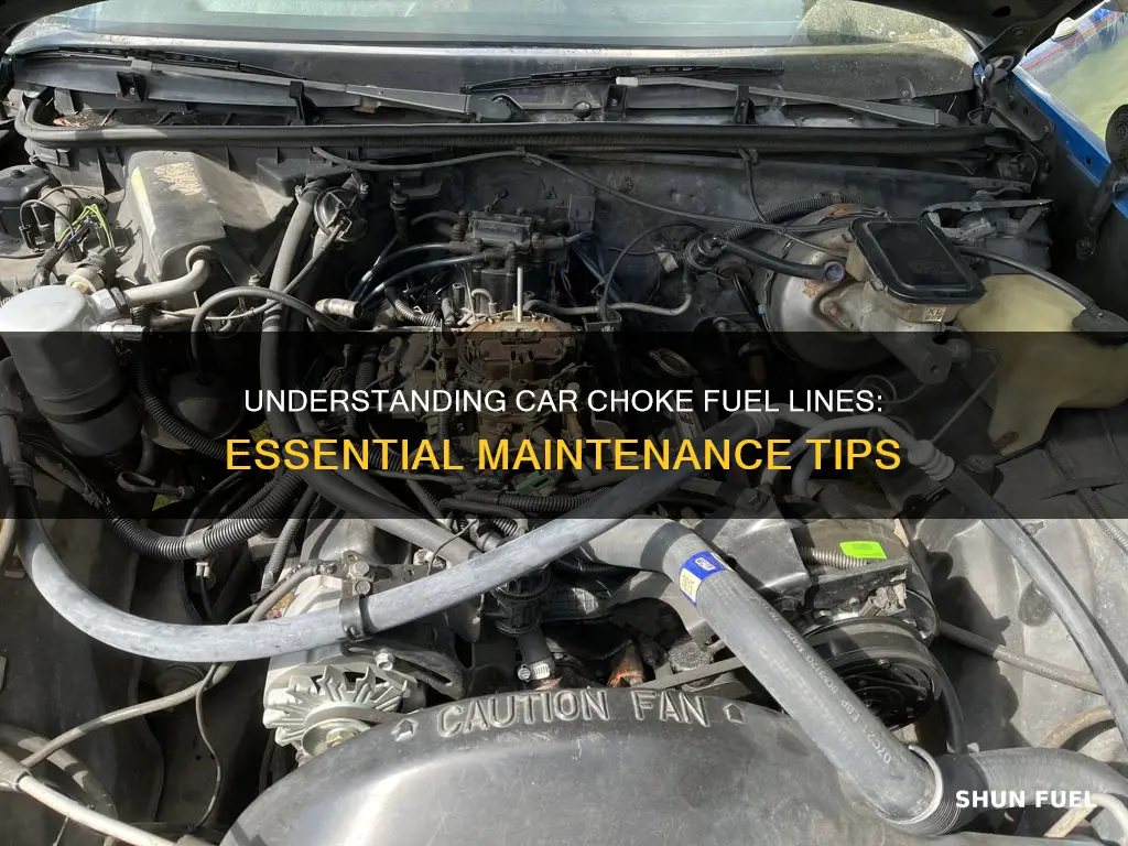 what is a choke fuel line in car