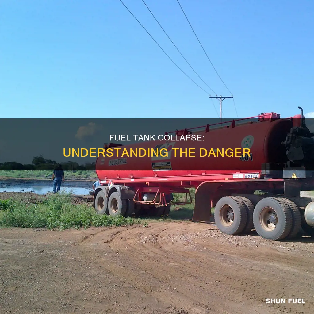 what is a collapsed fuel tank