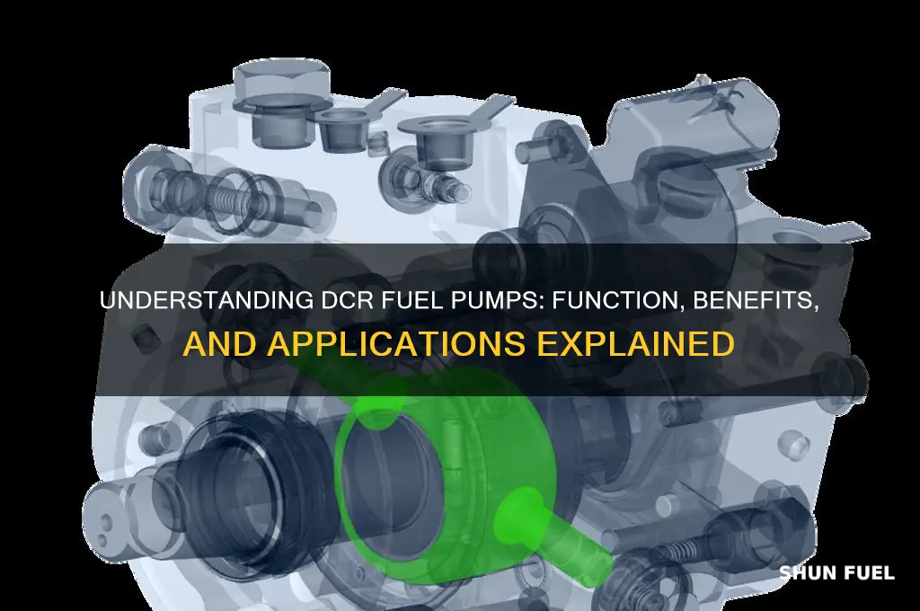 what is a dcr fuel pump