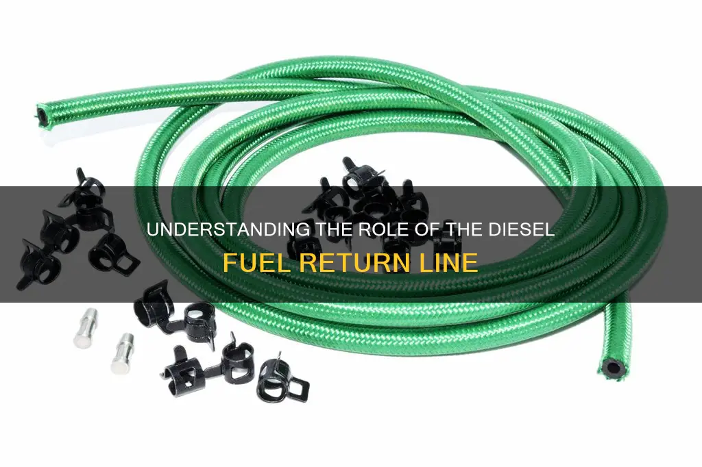 what is a diesel fuel return line