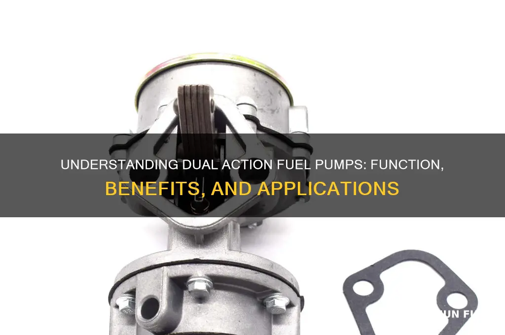 what is a dual action fuel pump
