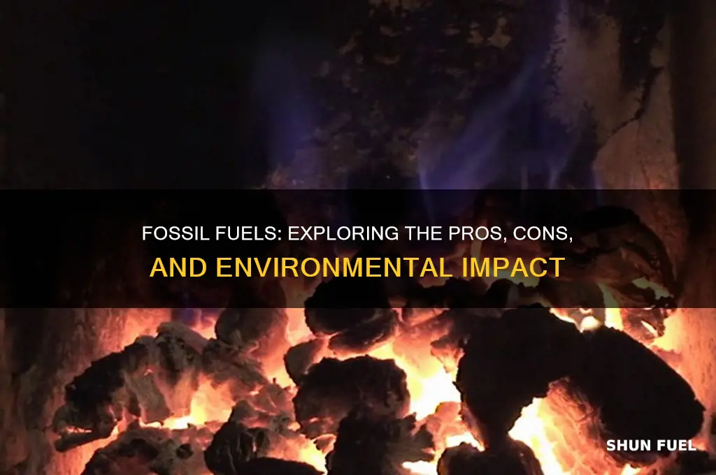 what is a fossil fuel pros and cons