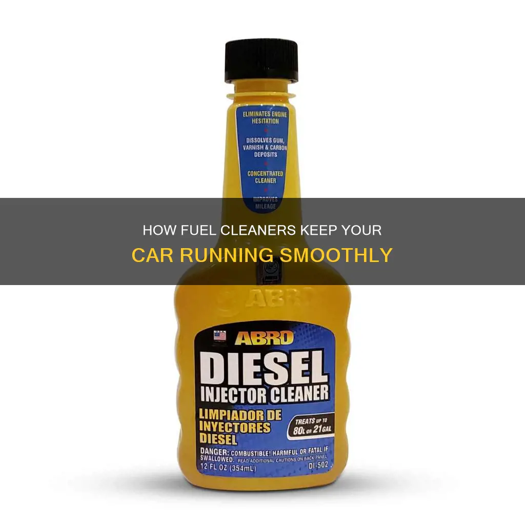what is a fuel cleaner for car