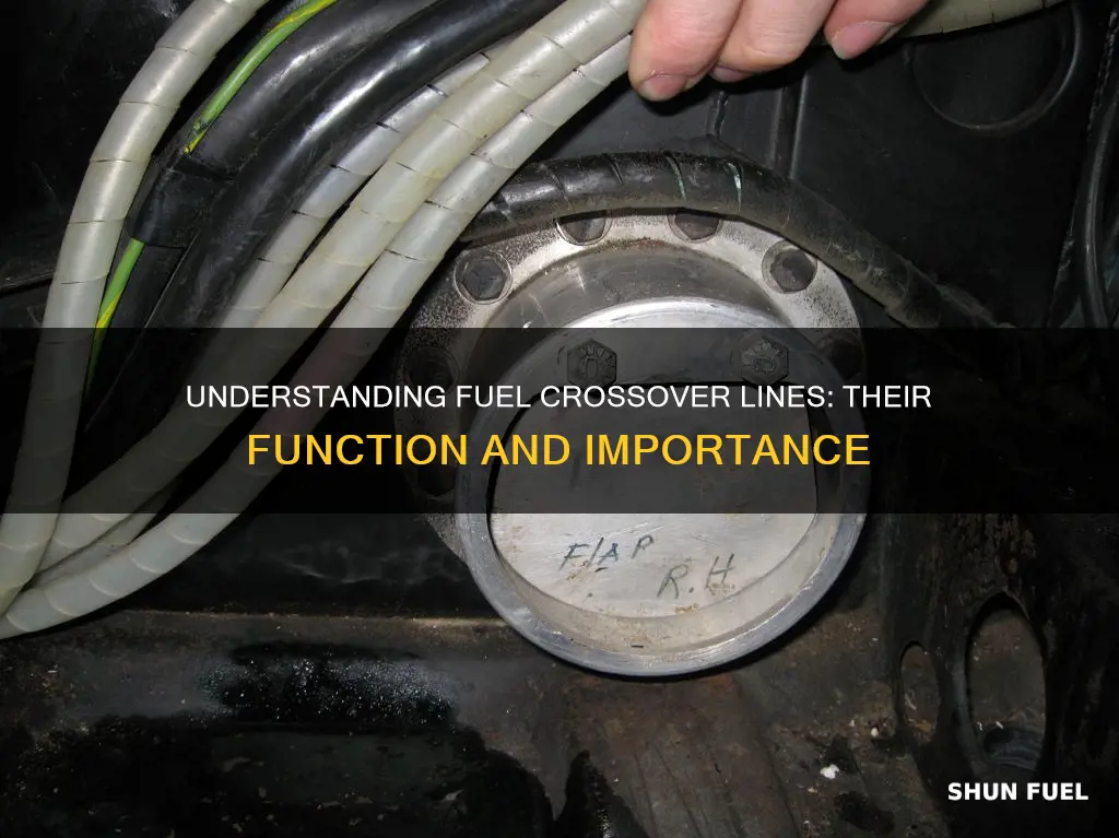 what is a fuel crossover line