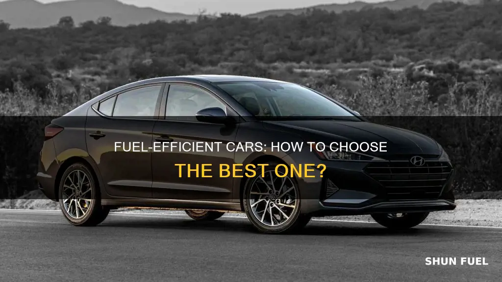 what is a fuel efficient car