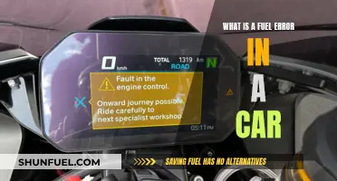 Understanding Fuel Errors: Car Troubleshooting Guide