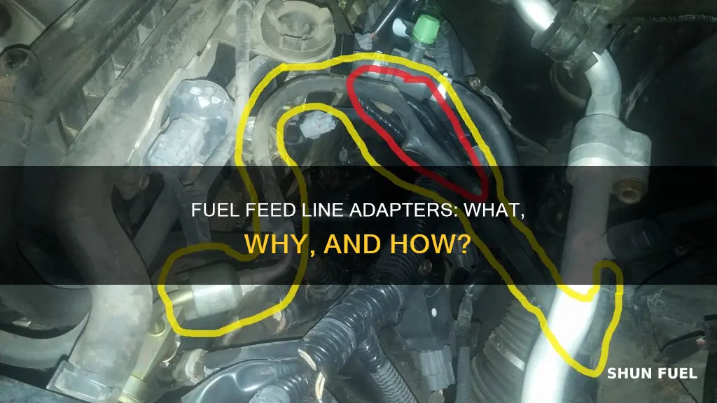 what is a fuel feed line adapter
