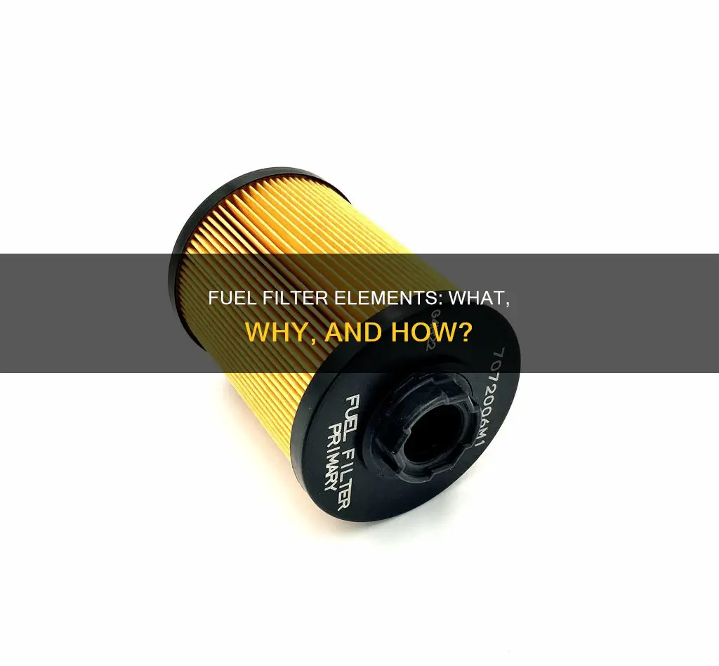 what is a fuel filter element