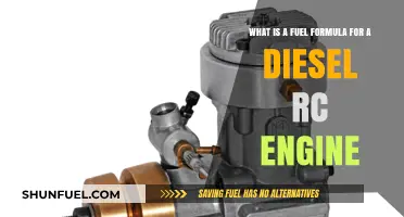 The Best Fuel Formula for Diesel RC Engines
