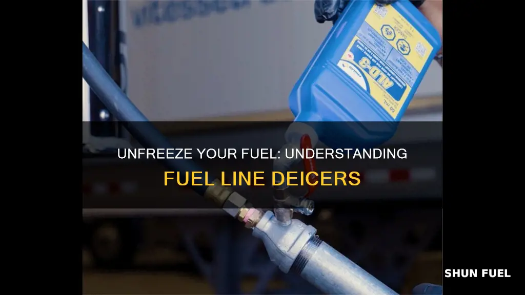 what is a fuel line deicer