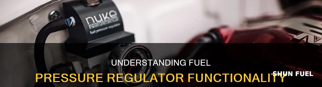 what is a fuel pressure regulator function