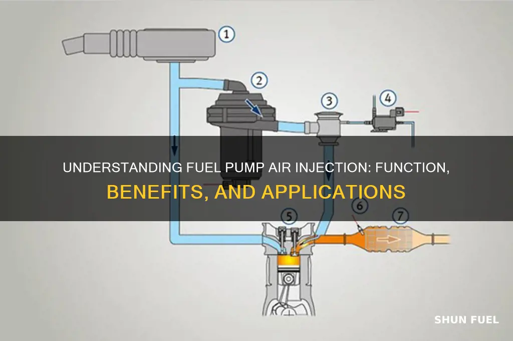 what is a fuel pump air injection