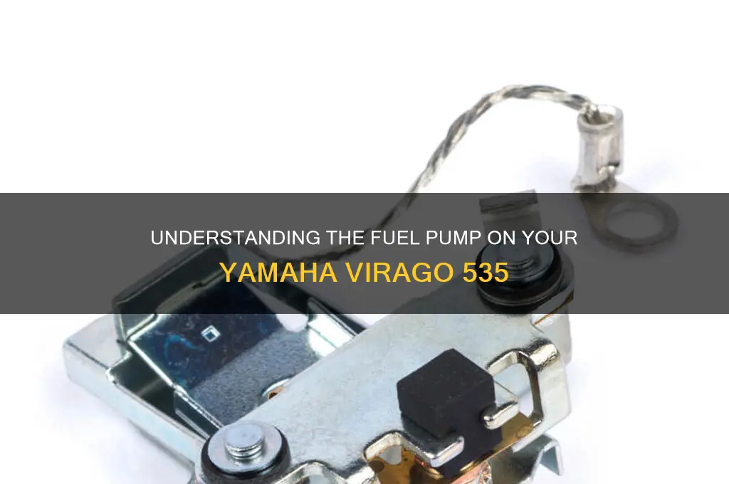 what is a fuel pump on a yamaha virago 535
