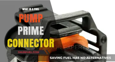 Understanding the Fuel Pump Prime Connector: Function and Importance
