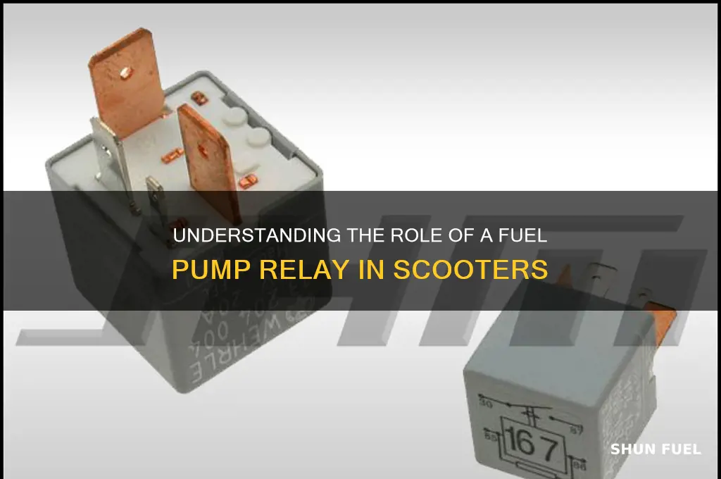 what is a fuel pump relay on a scooter