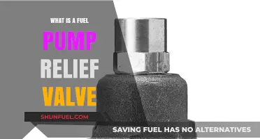 Understanding the Role of a Fuel Pump Relief Valve