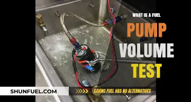 Understanding Fuel Pump Volume Test: Purpose, Procedure, and Importance