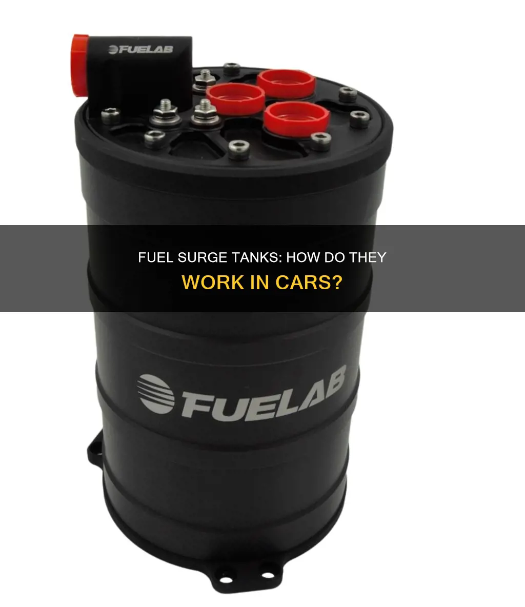 what is a fuel surge tank in a car