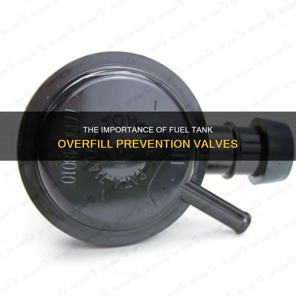 what is a fuel tank overfill prevention valve