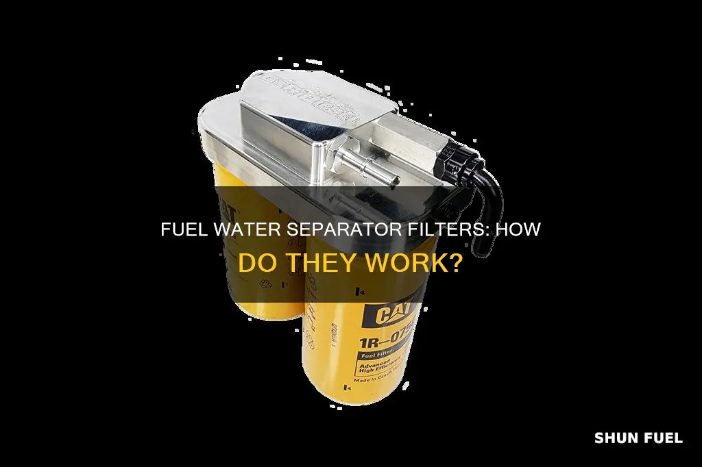 what is a fuel water separator filter