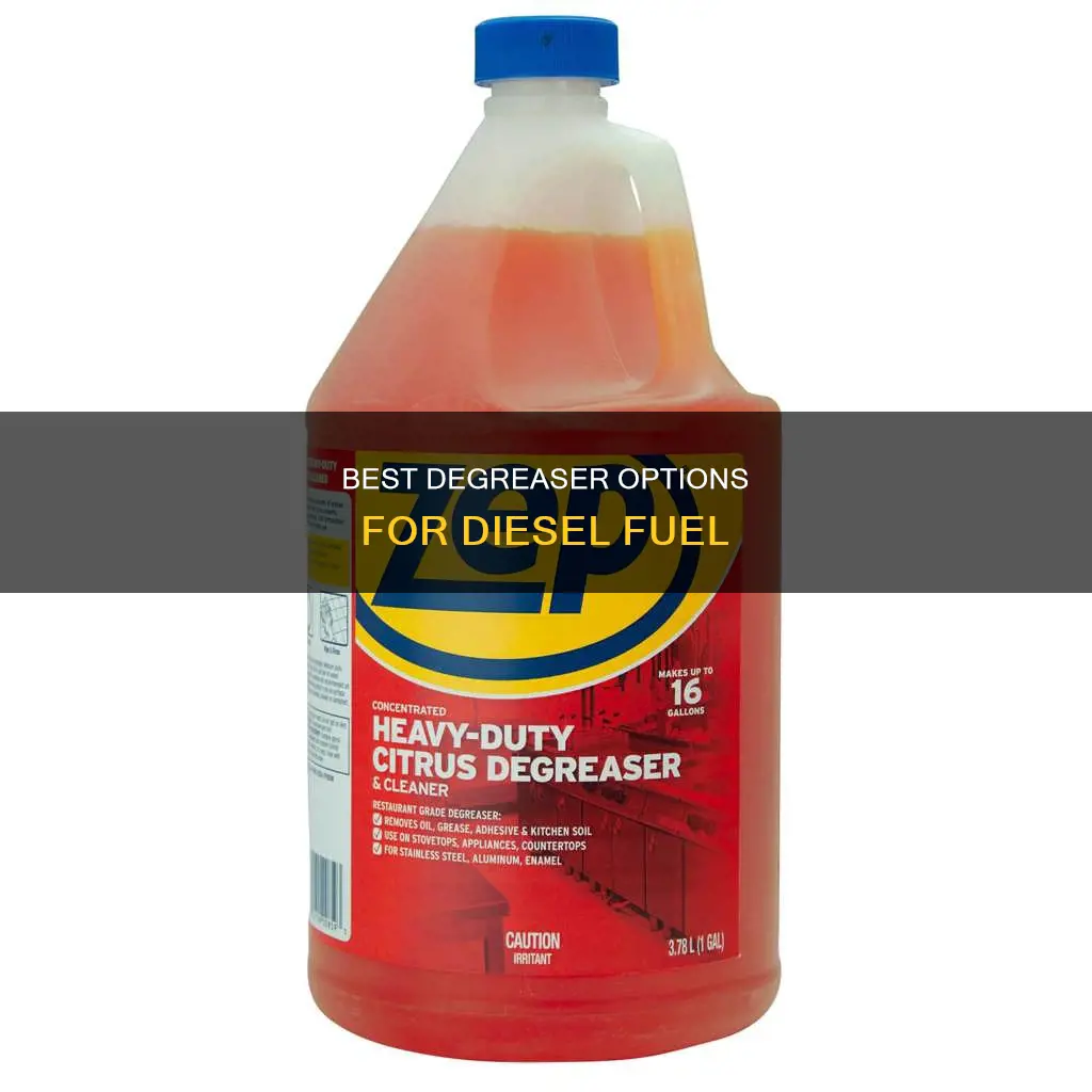 what is a good degreaser to use on diesel fuel
