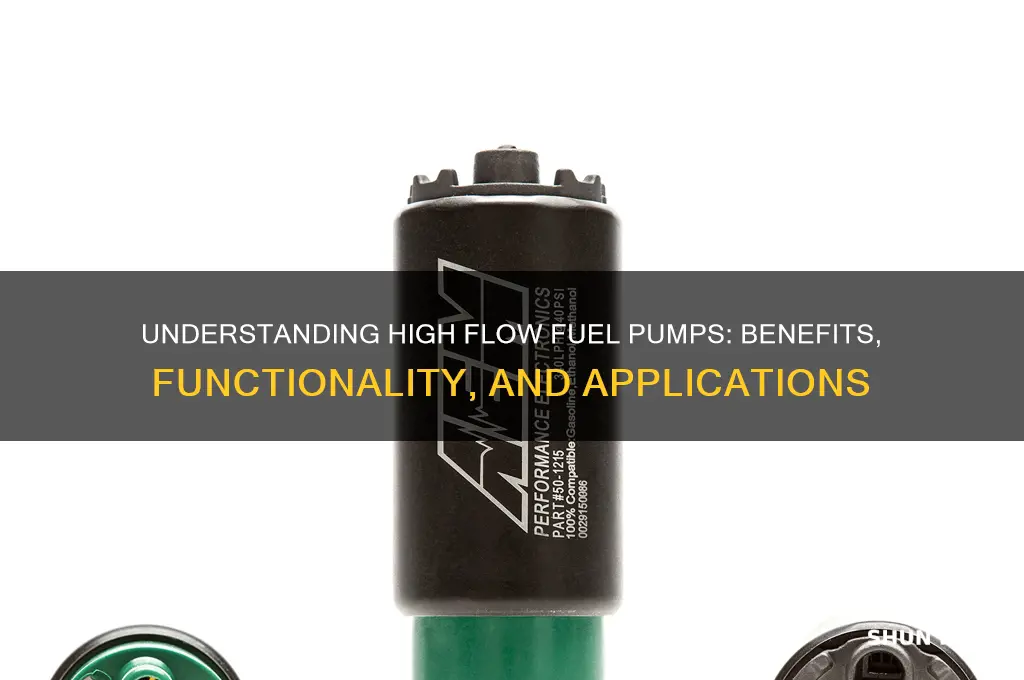 what is a high flow fuel pump