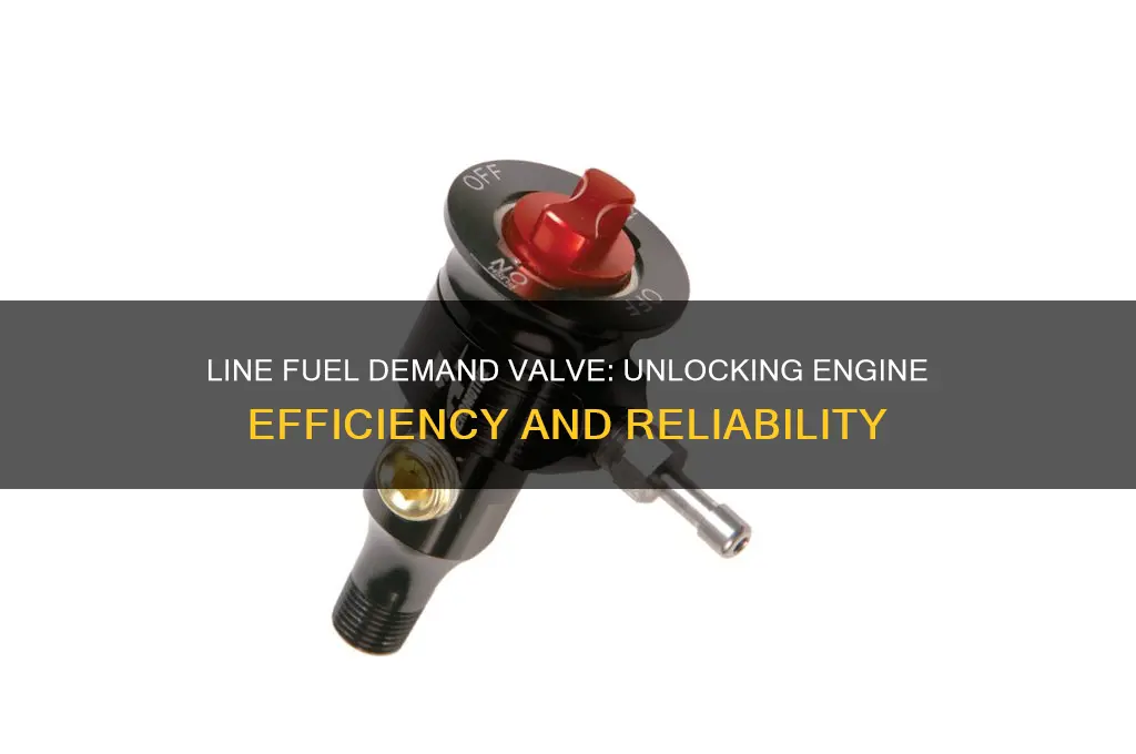 what is a line fuel demand valve