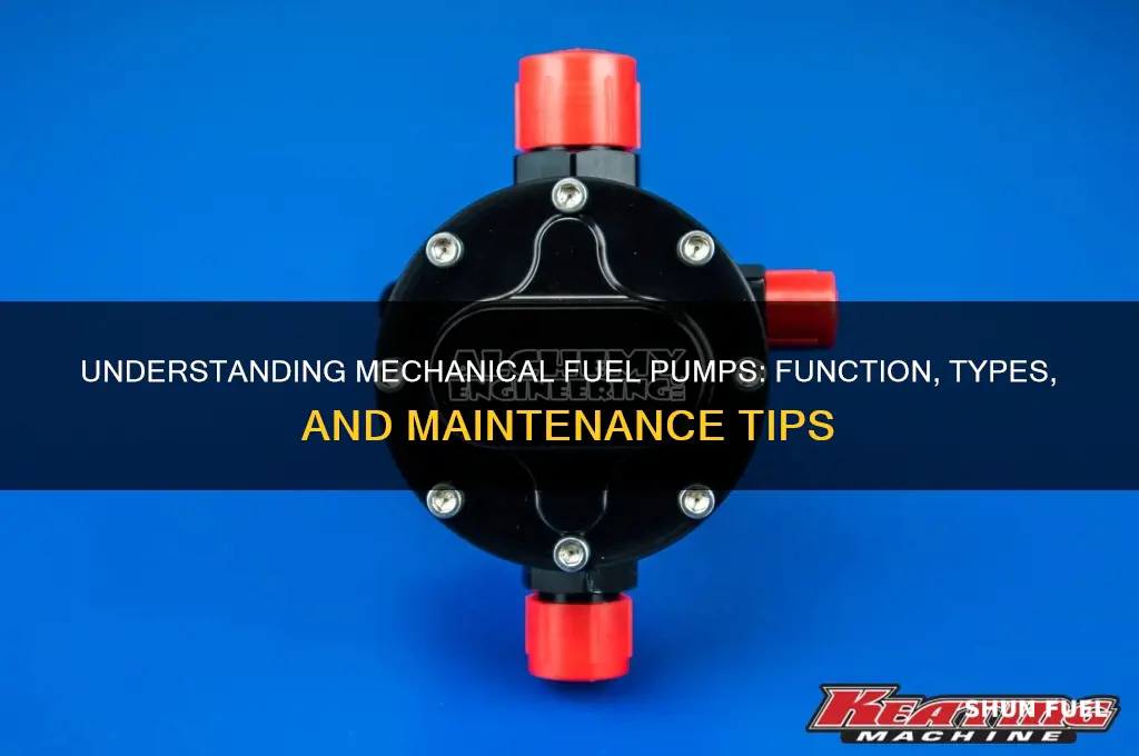 what is a mechanical fuel pump