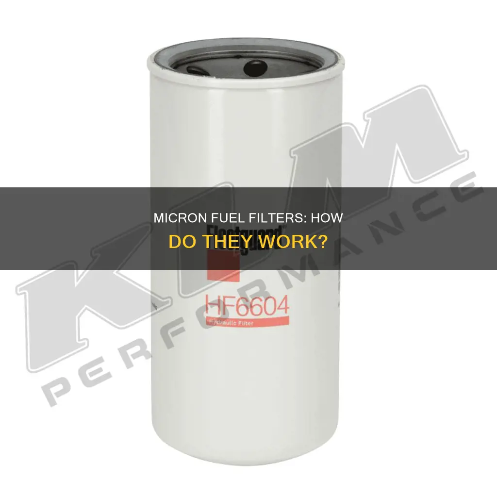 what is a micron fuel filter