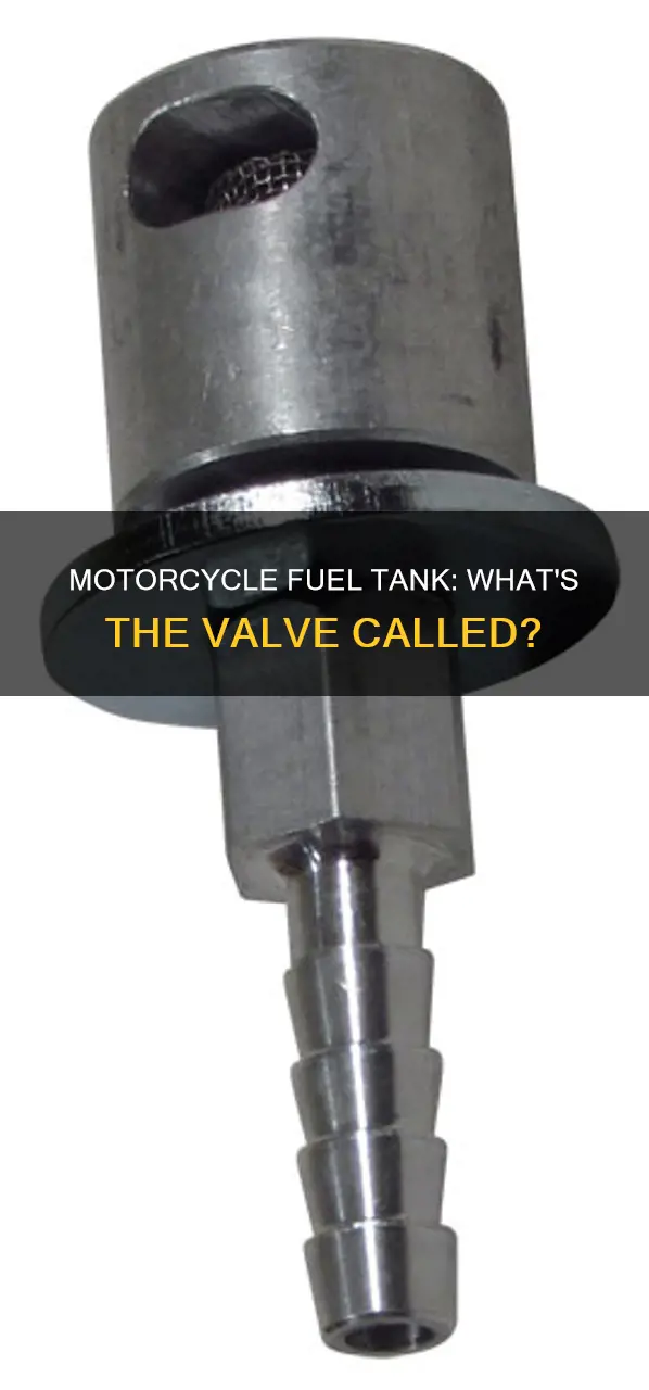 what is a motorcycle fuel tank valve called