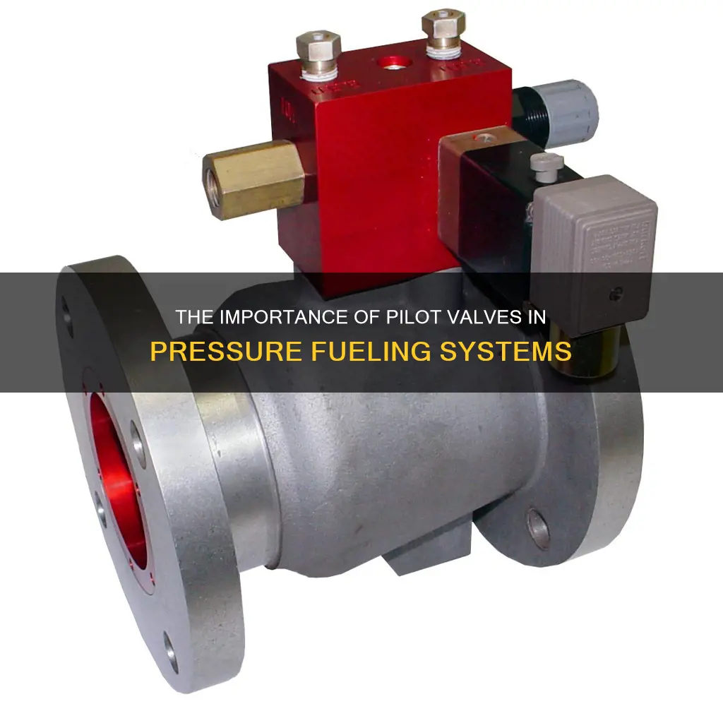 what is a pilot valve in a pressure fueling system