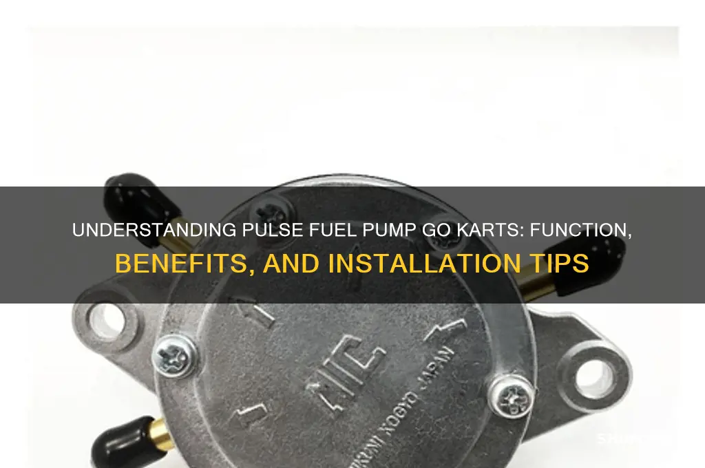 what is a pulse fuel pump go kart