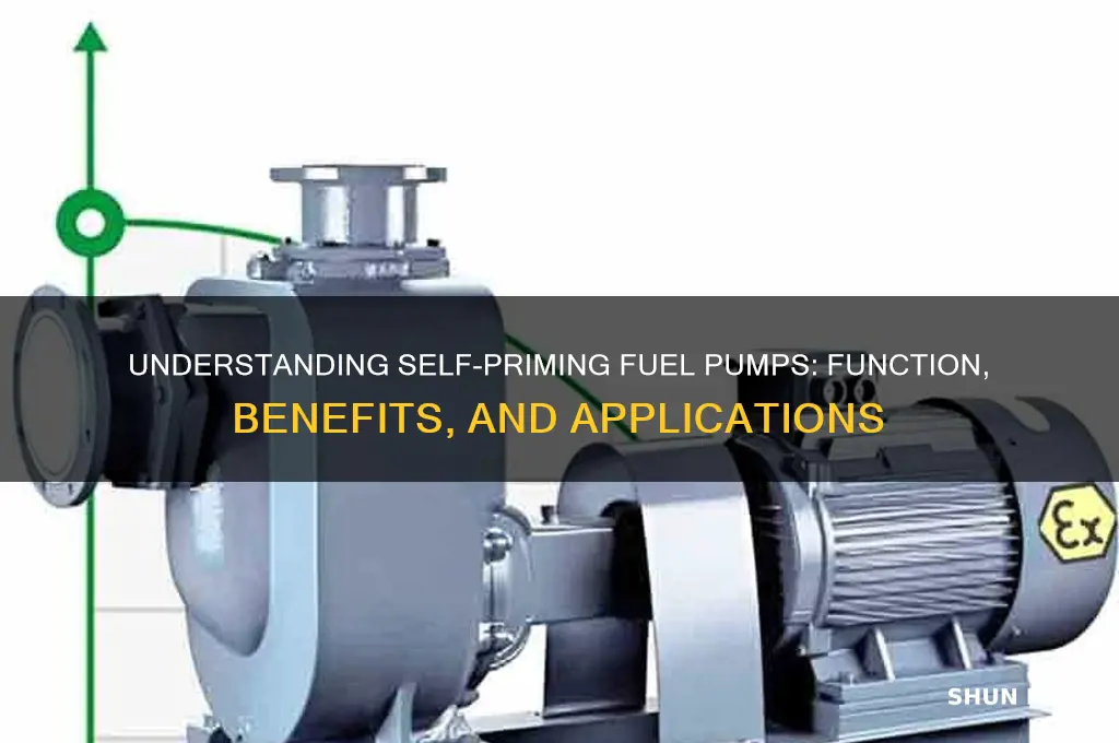 what is a self priming fuel pump