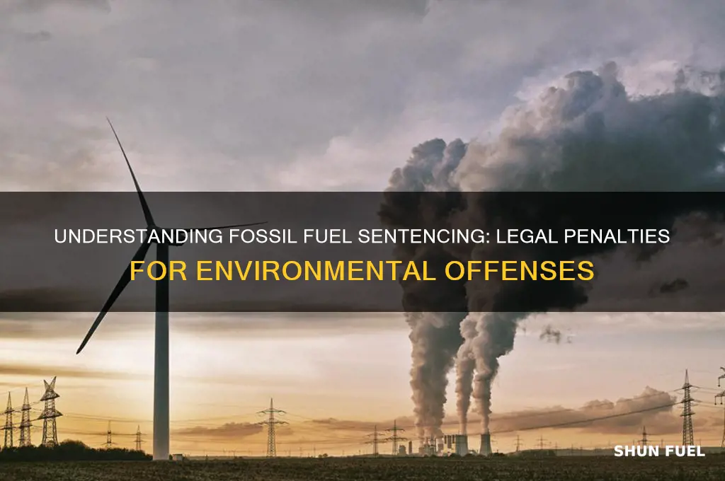 what is a sentence for fossil fuel