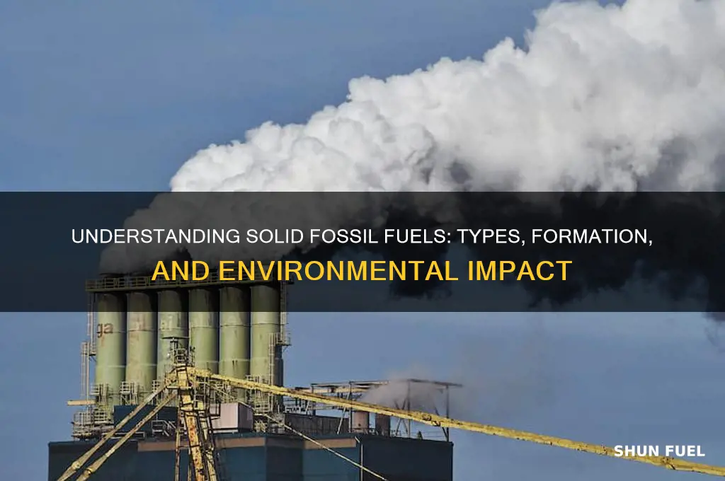 what is a solid fossil fuel