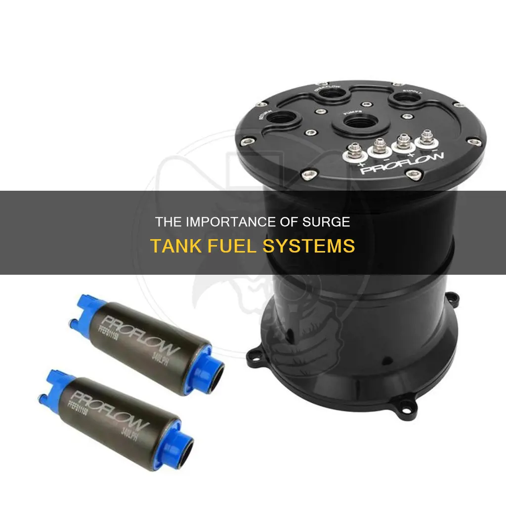 what is a surge tank fuel