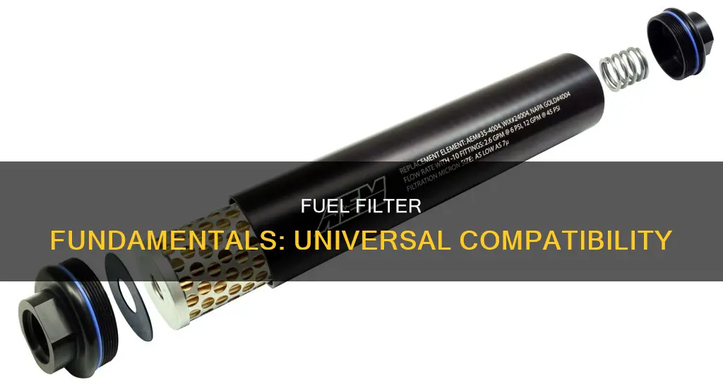 what is a universal fuel filter