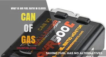 Understanding Air Fuel Ratio in a Closed Gas Canister