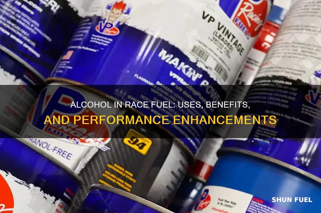 what is alcohol used for race fuel