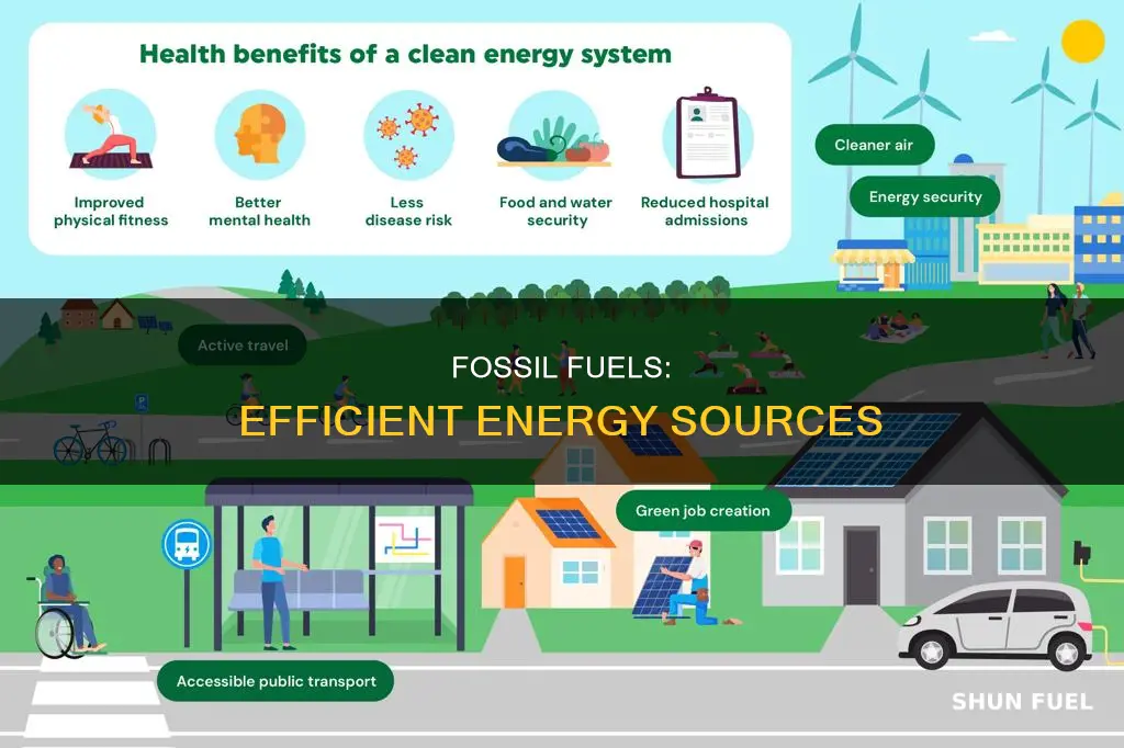 what is an advantage of fossil fuels