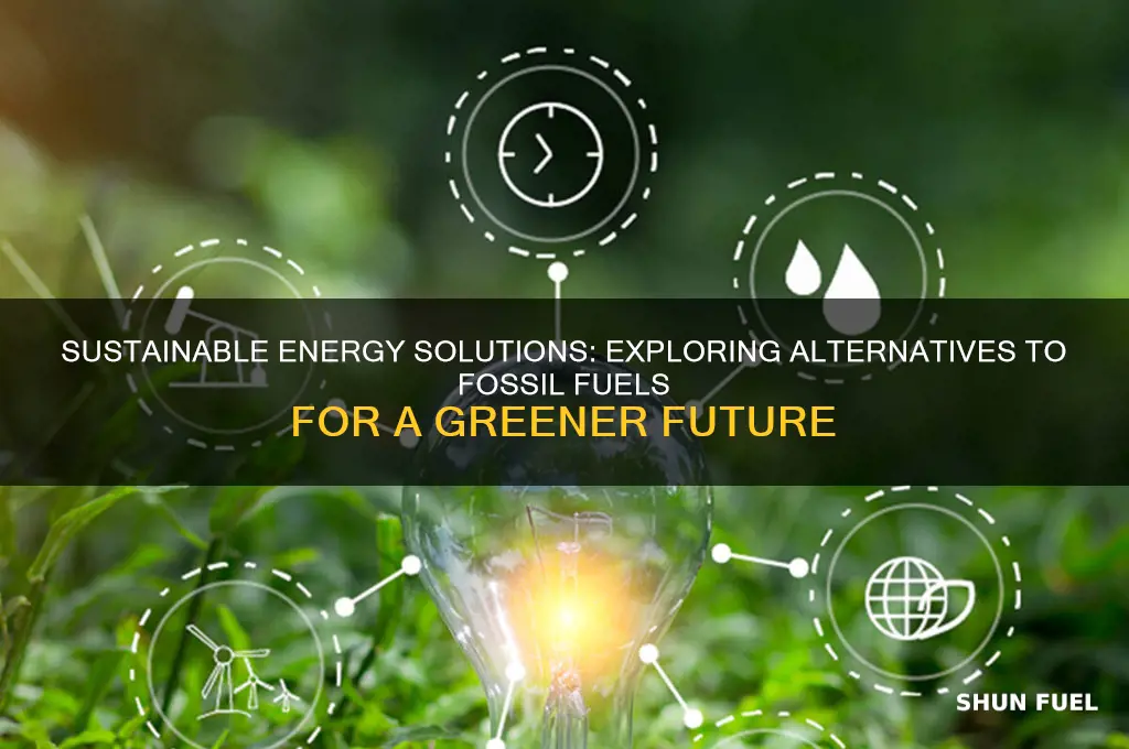 what is an alternative to using fossil fuels