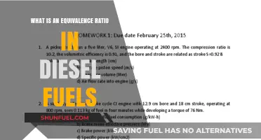 Understanding Equivalence Ratios in Diesel Fuels