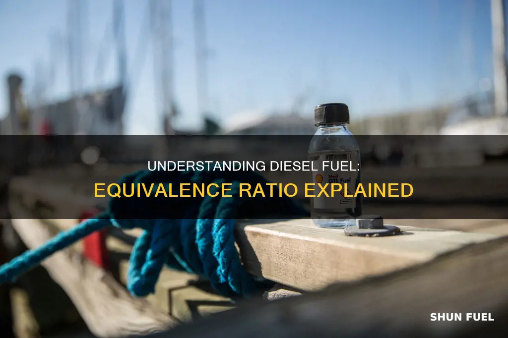 what is an equivalnce raion in diesel fuels