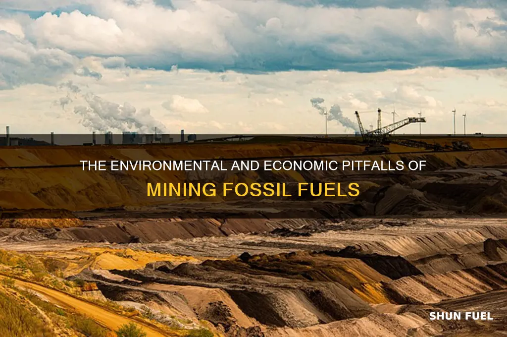what is an issue with mining fossil fuels